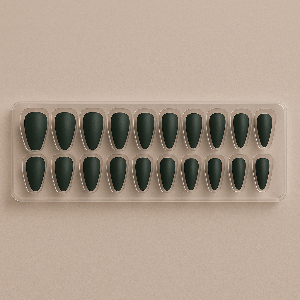 Matte Almond Press-On Nails