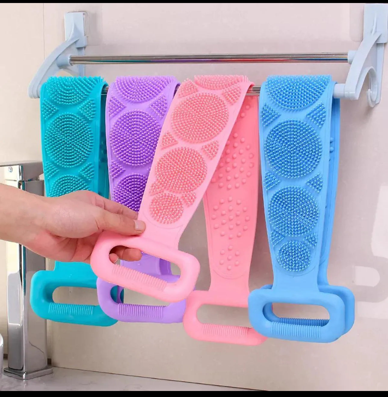 Silicone Back Bath Shower