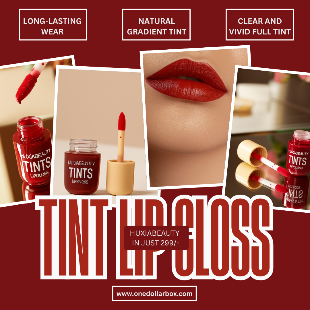 HUXIABEAUTY Tints | Hydrating & Long-Lasting Lip Gloss