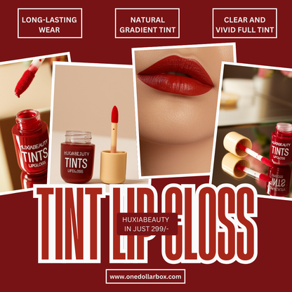 HUXIABEAUTY Tints | Hydrating & Long-Lasting Lip Gloss