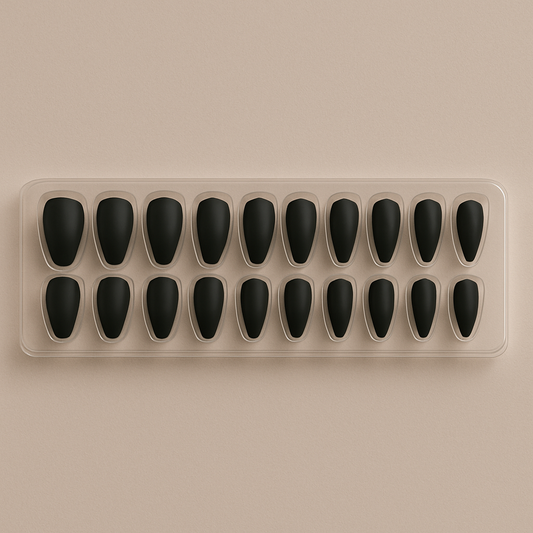 Matte Almond Press-On Nails