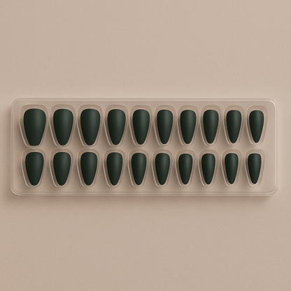 Matte Almond Press-On Nails