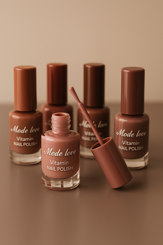 Mode Love Vitamin Nail Polish – Elegant Nude Shades / Per Piece