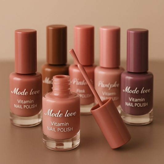 Mode Love Vitamin Nail Polish – Elegant Nude Shades / Per Piece