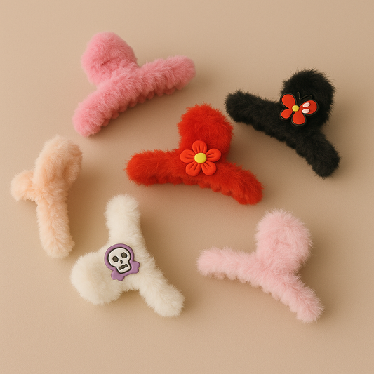 Fluffy Fun Charm Hair Catchers / Per Piece