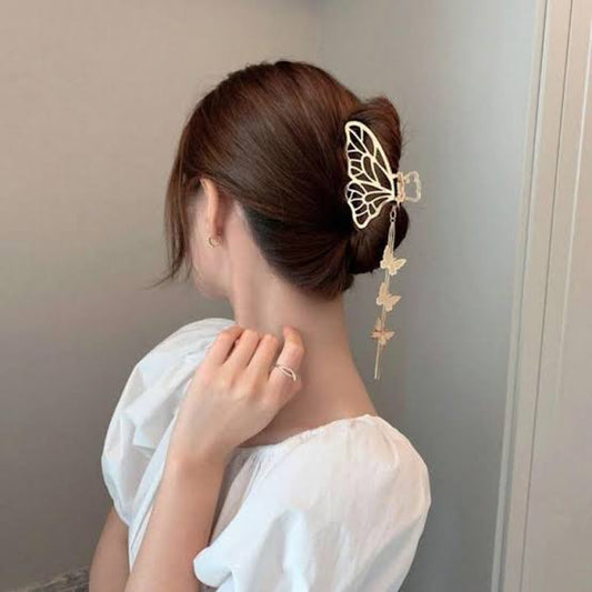 Elegant Angel Wing Hair Catchers – Silver & Gold
