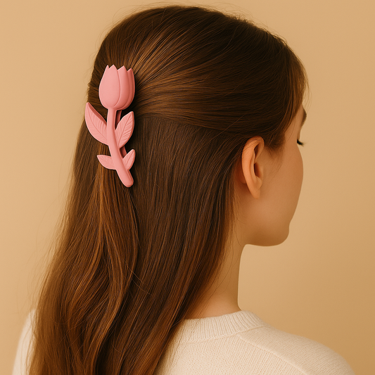 Tulip Blossom Hair Catchers – Matte Finish / Per Piece