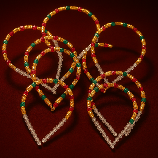 Colorful Beaded Hairband – Traditional Charm / Per Piece