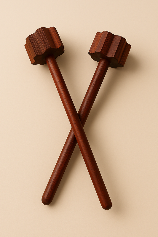 Traditional Wooden Madani – Hand Beater for Lassi, Milk & Desi Cooking / Per Piece