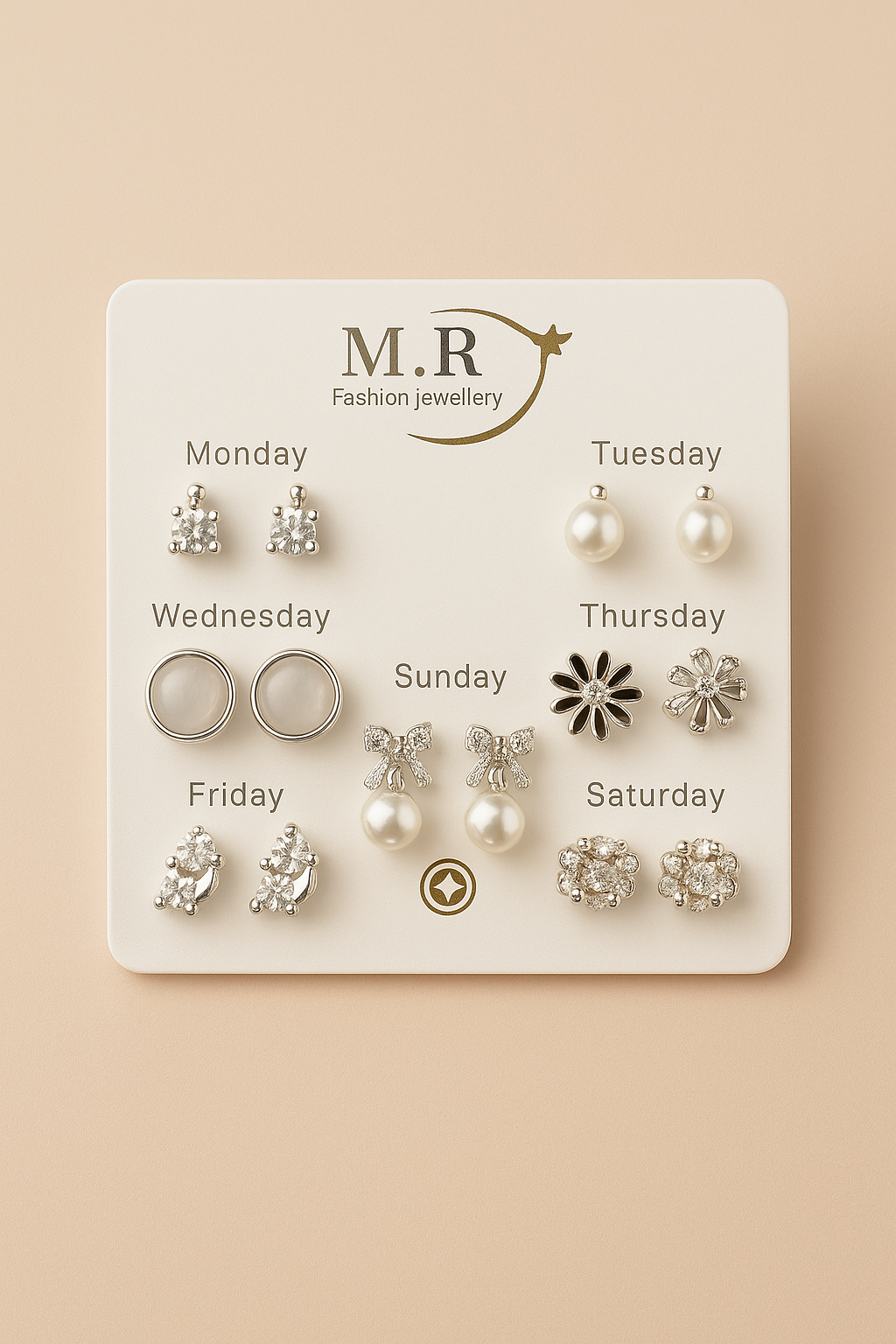 Your Week in Style: The 7-Day Earring Collection